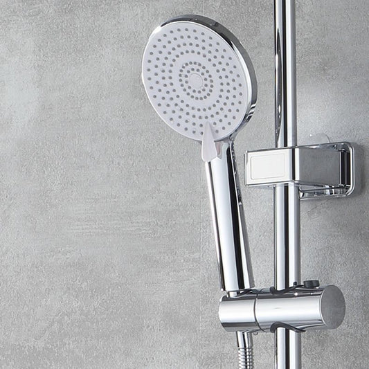 Brass Shower System Temperature Control Wall Mounted Shower Combo with Valve Clearhalo 'Bathroom Remodel & Bathroom Fixtures' 'Home Improvement' 'home_improvement' 'home_improvement_shower_faucets' 'Shower Faucets & Systems' 'shower_faucets' 'Showers & Bathtubs Plumbing' 'Showers & Bathtubs' 1200x1200_d0ce196d-eb88-4098-80c4-906891f818ae