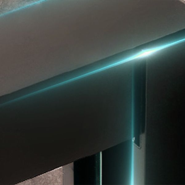 Inline Double Sliding Semi Frameless Tempered Glass Shower Door Clearhalo 'Bathroom Remodel & Bathroom Fixtures' 'Home Improvement' 'home_improvement' 'home_improvement_shower_tub_doors' 'Shower and Tub Doors' 'shower_tub_doors' 'Showers & Bathtubs' 1200x1200_d10cab8e-53a1-410d-80cc-92dc5079eaa8