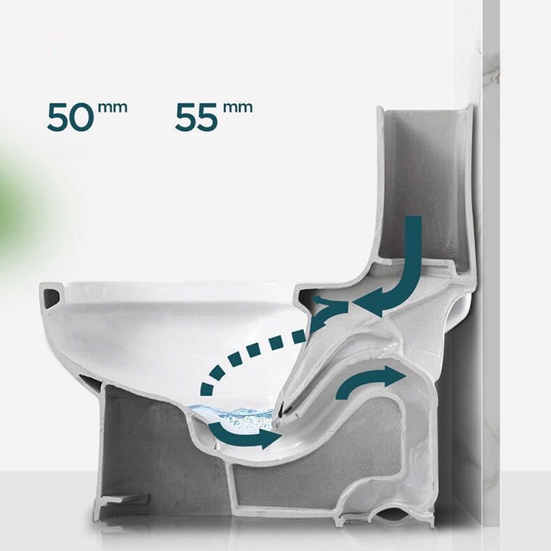 Modern All-In-One Toilet Bowl Floor Mounted Siphon Jet ABS Urine Toilet Clearhalo 'Bathroom Remodel & Bathroom Fixtures' 'Home Improvement' 'home_improvement' 'home_improvement_toilets' 'Toilets & Bidets' 'Toilets' 1200x1200_d12767cb-74a3-4697-993c-f4e47554a154