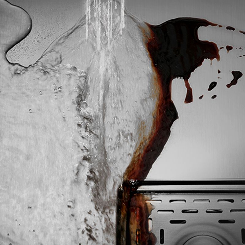 Rectangle Single Bowl Kitchen Sink Stainless Steel Sink with Soap Dispenser Clearhalo 'Home Improvement' 'home_improvement' 'home_improvement_kitchen_sinks' 'Kitchen Remodel & Kitchen Fixtures' 'Kitchen Sinks & Faucet Components' 'Kitchen Sinks' 'kitchen_sinks' 1200x1200_d1aa25bd-ed16-4fd8-99fe-965f86bc1f0b