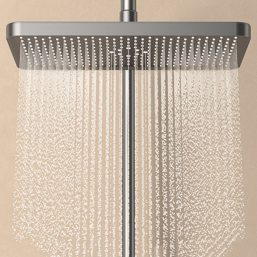 Modern Style Wall Mounted Shower Combo with Thermostatic Shower System Clearhalo 'Bathroom Remodel & Bathroom Fixtures' 'Home Improvement' 'home_improvement' 'home_improvement_shower_faucets' 'Shower Faucets & Systems' 'shower_faucets' 'Showers & Bathtubs Plumbing' 'Showers & Bathtubs' 1200x1200_d1ccc2c8-efde-4940-ac15-e427c3b7f9f6