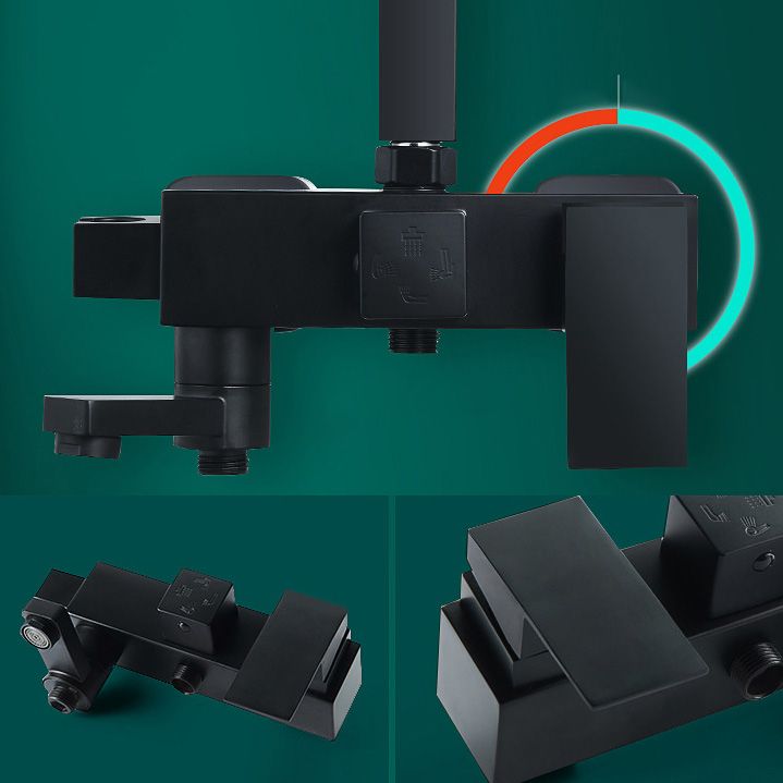 Adjustable Spray Pattern Shower Combo Metal Shower Faucet Arm Shower Head with Slide Bar Clearhalo 'Bathroom Remodel & Bathroom Fixtures' 'Home Improvement' 'home_improvement' 'home_improvement_shower_faucets' 'Shower Faucets & Systems' 'shower_faucets' 'Showers & Bathtubs Plumbing' 'Showers & Bathtubs' 1200x1200_d2176933-cb88-4f89-9e3f-d1d0c229cf8b