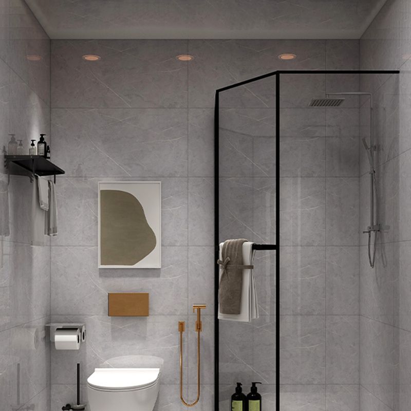 Bathroom Single Tile Marble Pattern Peel and Stick Backsplash Tile Clearhalo 'Flooring 'Home Improvement' 'home_improvement' 'home_improvement_peel_stick_blacksplash' 'Peel & Stick Backsplash Tile' 'peel_stick_blacksplash' 'Walls & Ceilings' Walls and Ceiling' 1200x1200_d29045f2-c7a8-4cc1-b47e-ba82d0f280f0