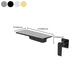 Sink Faucet Wall Mount Waterfall Spout 2 Holes Lever Handle Bathroom Faucet Clearhalo 'bathroom_sink_faucets' 'Conjunta de Baño y Conjunta de Grifo' 'Coronamiento de Baño y Dispositivo de Baño' 'Grifo del lavabo del baño' 'Hogar' 'home_improvement' 'home_improvement_bathroom_sink_faucets' 'Mejoras para el hogar' 1200x1200_d297c6ae-f90b-42b8-895d-2ef2e8e9bcef
