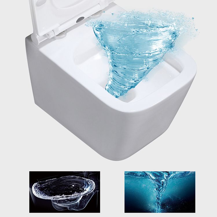 Contemporary Flush Toilet One Piece Wall Mount Porcelain Urine Toilet Clearhalo 'Bathroom Remodel & Bathroom Fixtures' 'Home Improvement' 'home_improvement' 'home_improvement_toilets' 'Toilets & Bidets' 'Toilets' 1200x1200_d2db670e-4642-4ba1-9b0a-76b8a0778e87