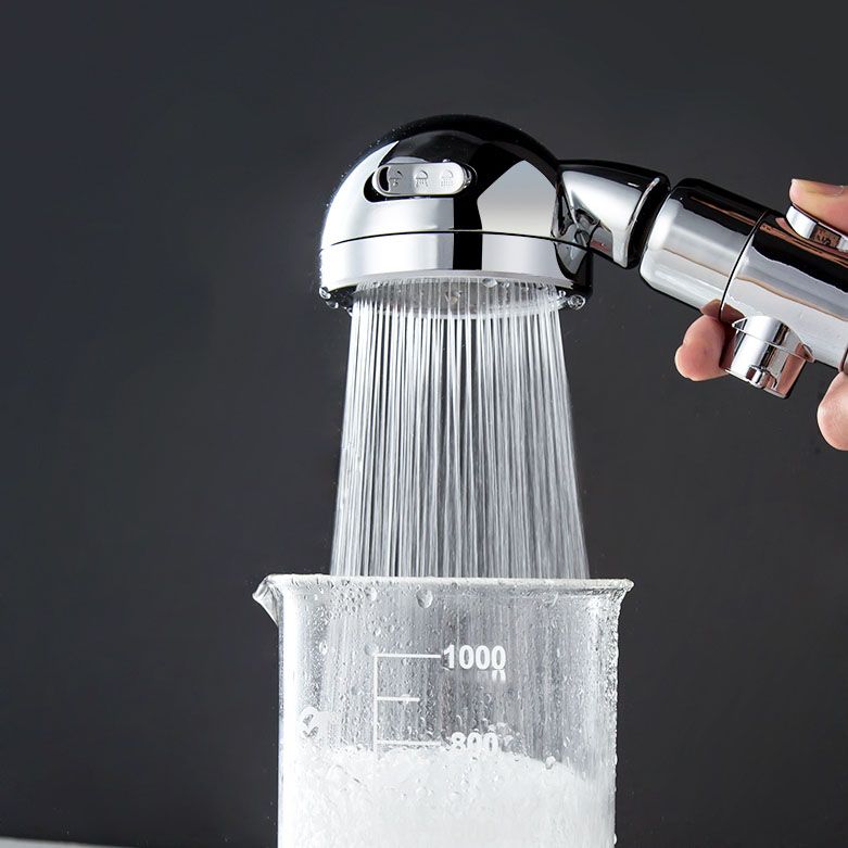 Metal Universal Pressurized Shower Head Adjustable Water Flow Handheld Shower Head Clearhalo 'Bathroom Remodel & Bathroom Fixtures' 'Home Improvement' 'home_improvement' 'home_improvement_shower_heads' 'Shower Heads' 'shower_heads' 'Showers & Bathtubs Plumbing' 'Showers & Bathtubs' 1200x1200_d3162d2f-a8e2-4eda-8e1a-2c3ccffe563f
