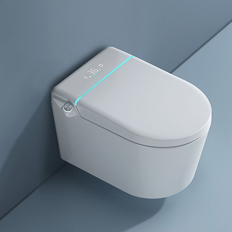 Contemporary White Floor Standing Bidet/Wall Hung Toilet Set Clearhalo 'Bathroom Remodel & Bathroom Fixtures' 'Bidets' 'Home Improvement' 'home_improvement' 'home_improvement_bidets' 'Toilets & Bidets' 1200x1200_d3517392-cfe2-4631-828f-9856e1a43d9f