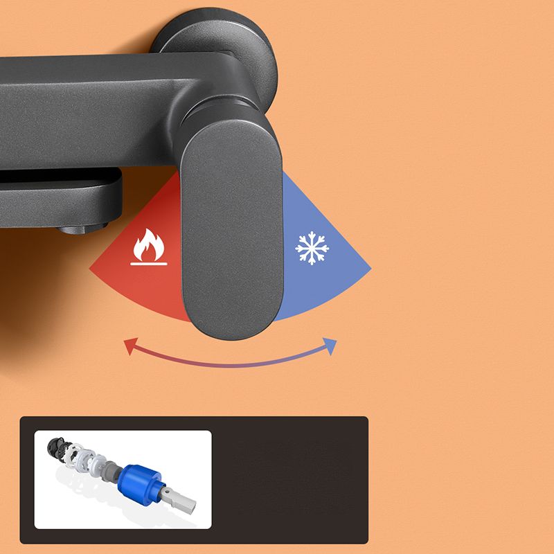 Contemporary Shower System Dual Shower Head Thermostatic Wall Mounted Shower Set Clearhalo 'Bathroom Remodel & Bathroom Fixtures' 'Home Improvement' 'home_improvement' 'home_improvement_shower_faucets' 'Shower Faucets & Systems' 'shower_faucets' 'Showers & Bathtubs Plumbing' 'Showers & Bathtubs' 1200x1200_d359d71c-29f7-4ad6-ba23-4d24eba65c12