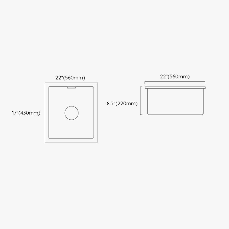 White Rectangle Kitchen Sink with Faucet Single Bowl Quartz Sink Clearhalo 'Home Improvement' 'home_improvement' 'home_improvement_kitchen_sinks' 'Kitchen Remodel & Kitchen Fixtures' 'Kitchen Sinks & Faucet Components' 'Kitchen Sinks' 'kitchen_sinks' 1200x1200_d35da272-f578-4726-9fe3-3e444e9c939a