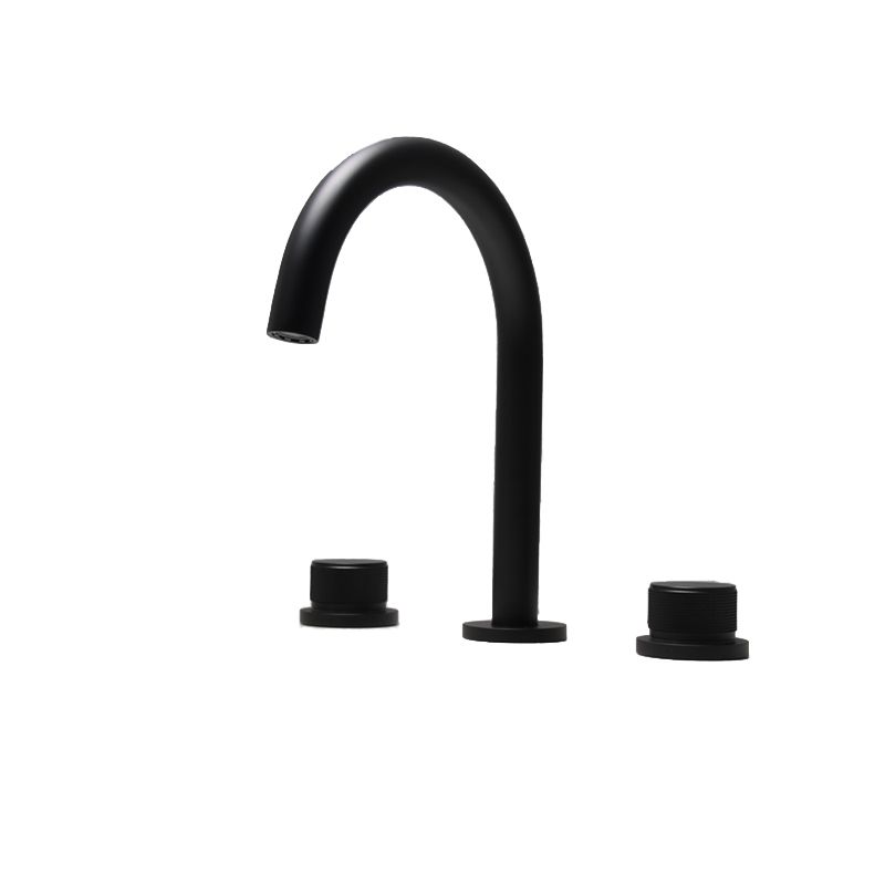 Widespread Bathroom Faucet Knob Handle Swivel Spout High-Arc Faucet Clearhalo 'Bathroom Remodel & Bathroom Fixtures' 'Bathroom Sink Faucets' 'Bathroom Sinks & Faucet Components' 'bathroom_sink_faucets' 'Home Improvement' 'home_improvement' 'home_improvement_bathroom_sink_faucets' 1200x1200_d38a0262-1239-4d9b-ae64-b217380009b0