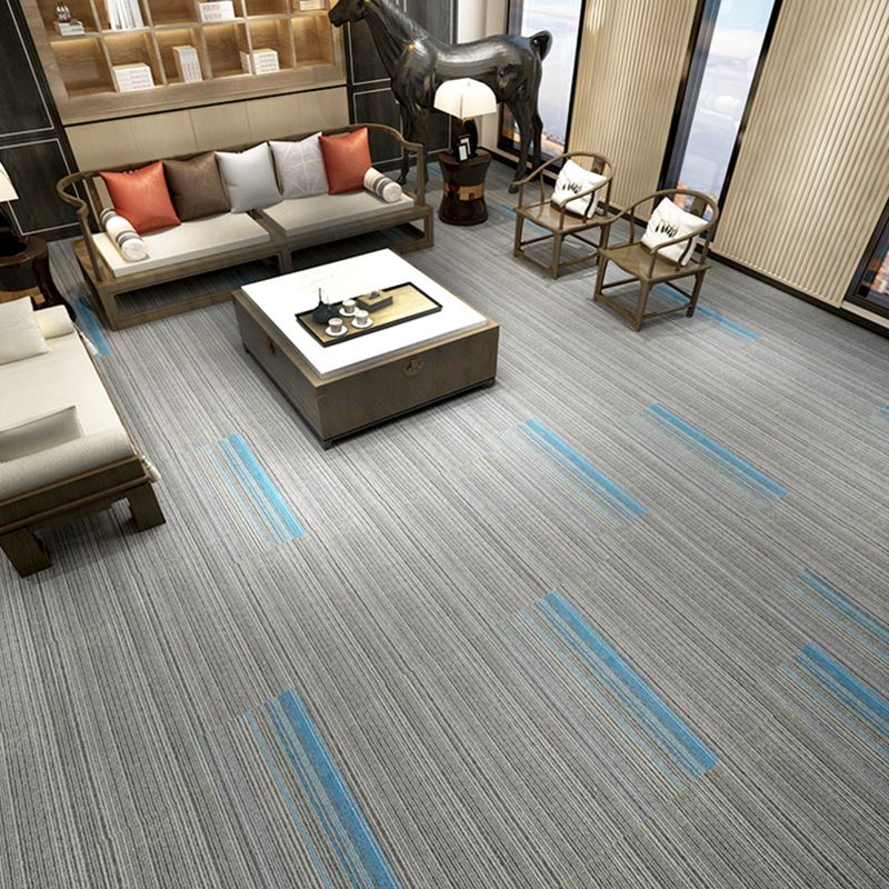 Carpet Tile Non-Skid Fade Resistant Gradient Loose Lay Carpet Tiles Living Room Clearhalo 'Carpet Tiles & Carpet Squares' 'carpet_tiles_carpet_squares' 'Flooring 'Home Improvement' 'home_improvement' 'home_improvement_carpet_tiles_carpet_squares' Walls and Ceiling' 1200x1200_d39d9890-5063-41a7-9b2c-bf8804fadec0