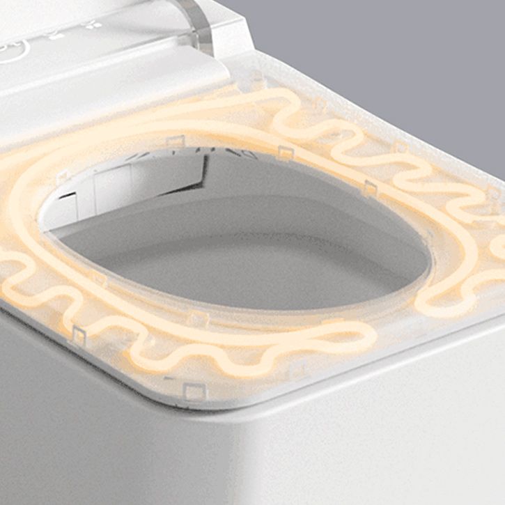 Modern Electronic Elongated Toilet Wall Mounted Bidet without Water Pressure Control Clearhalo 'Bathroom Remodel & Bathroom Fixtures' 'Bidets' 'Home Improvement' 'home_improvement' 'home_improvement_bidets' 'Toilets & Bidets' 1200x1200_d3a4a8cb-b76d-4326-bf15-98d0bf4f57b1