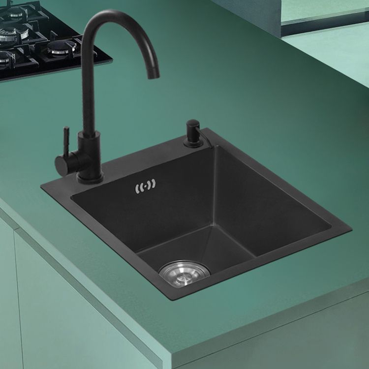 Modern Style Kitchen Sink Stainless Steel Rectangle Drop-In Kitchen Sink Clearhalo 'Home Improvement' 'home_improvement' 'home_improvement_kitchen_sinks' 'Kitchen Remodel & Kitchen Fixtures' 'Kitchen Sinks & Faucet Components' 'Kitchen Sinks' 'kitchen_sinks' 1200x1200_d3a50fab-f51d-48ec-8d1a-1f0859d84297