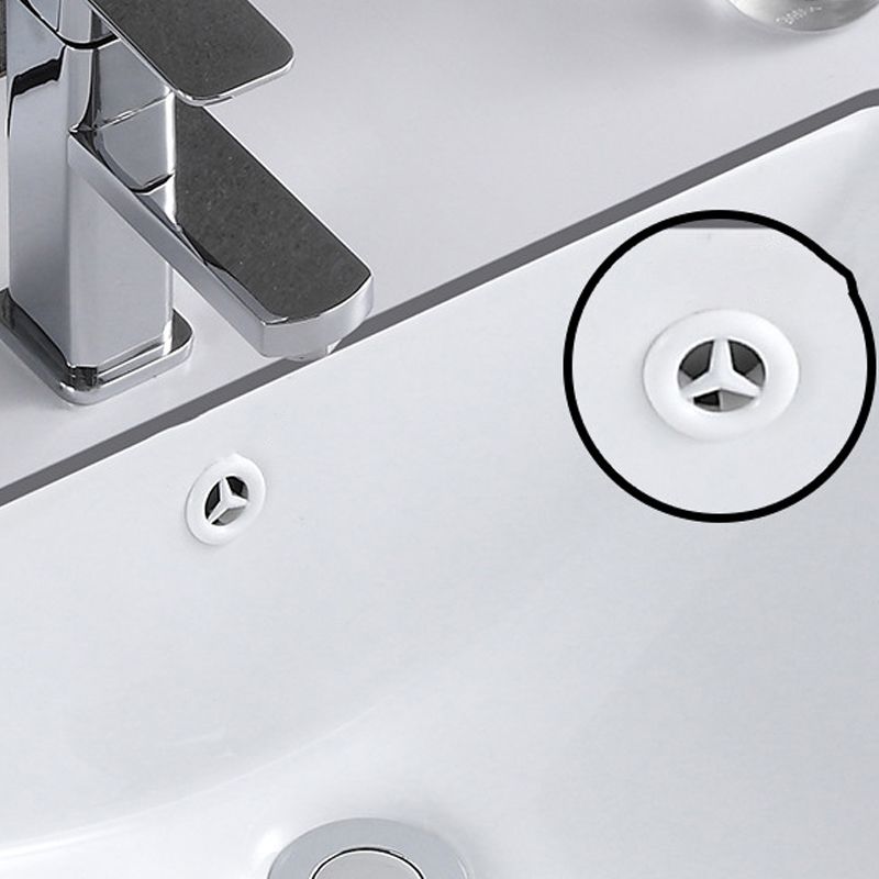 Traditional Undermount Vanity Sink Rectangular Porcelain with Pop-Up Drain Basin Sink Clearhalo 'Bathroom Remodel & Bathroom Fixtures' 'Bathroom Sinks & Faucet Components' 'Bathroom Sinks' 'bathroom_sink' 'Home Improvement' 'home_improvement' 'home_improvement_bathroom_sink' 1200x1200_d3c71d49-1973-4e27-99f1-f34c6aabdb6f