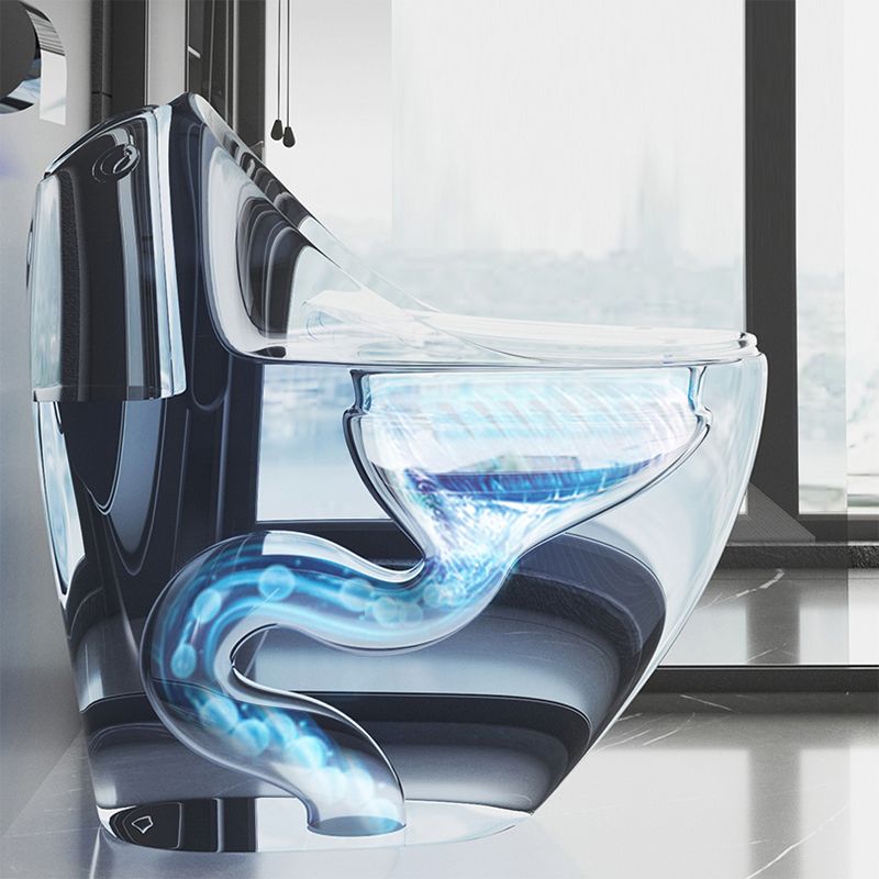 Modern Flush Toilet All-In-One Floor Mounted Porcelain Siphon Jet Toilet Bow Clearhalo 'Bathroom Remodel & Bathroom Fixtures' 'Home Improvement' 'home_improvement' 'home_improvement_toilets' 'Toilets & Bidets' 'Toilets' 1200x1200_d408688e-75cd-47c8-ace0-9207617dd09f