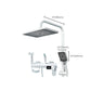 Wall Mounted Shower Combo Adjustable Spray Pattern Shower System with Thermostatic Clearhalo 'Bathroom Remodel & Bathroom Fixtures' 'Home Improvement' 'home_improvement' 'home_improvement_shower_faucets' 'Shower Faucets & Systems' 'shower_faucets' 'Showers & Bathtubs Plumbing' 'Showers & Bathtubs' 1200x1200_d4942893-59e5-4f38-a214-7fad23dfb067