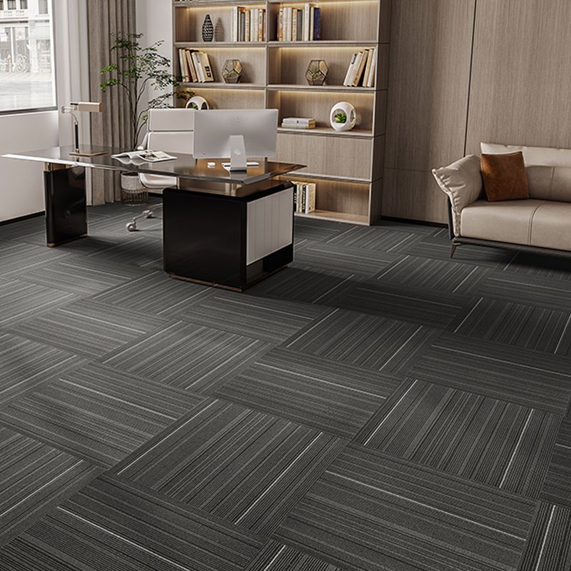 Indoor Carpet Tiles Level Loop Carpet Tiles with Fire Resistant Clearhalo 'Carpet Tiles & Carpet Squares' 'carpet_tiles_carpet_squares' 'Flooring 'Home Improvement' 'home_improvement' 'home_improvement_carpet_tiles_carpet_squares' Walls and Ceiling' 1200x1200_d4b2f5a8-5088-4c67-8fbf-4899f32a1f1d