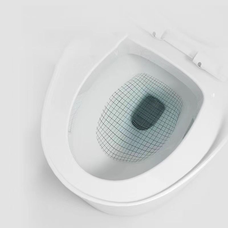 Modern Skirted One Piece Toilet Floor Mounted Flush Toilet with Toilet Seat Clearhalo 'Bathroom Remodel & Bathroom Fixtures' 'Home Improvement' 'home_improvement' 'home_improvement_toilets' 'Toilets & Bidets' 'Toilets' 1200x1200_d4d0e6ca-8119-4dff-81b1-5997eb188f31