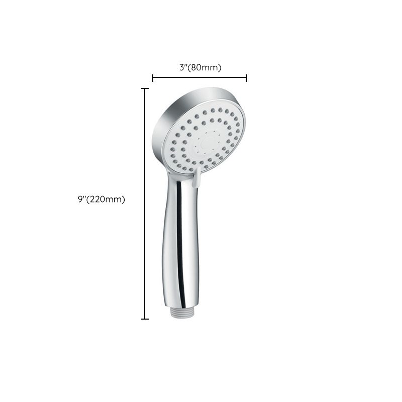 Round Handheld Shower Head Modern Style Hand Shower for Home Clearhalo 'Bathroom Remodel & Bathroom Fixtures' 'Home Improvement' 'home_improvement' 'home_improvement_shower_heads' 'Shower Heads' 'shower_heads' 'Showers & Bathtubs Plumbing' 'Showers & Bathtubs' 1200x1200_d4dcd3cc-0fd7-42cc-b860-5528d709a6fb