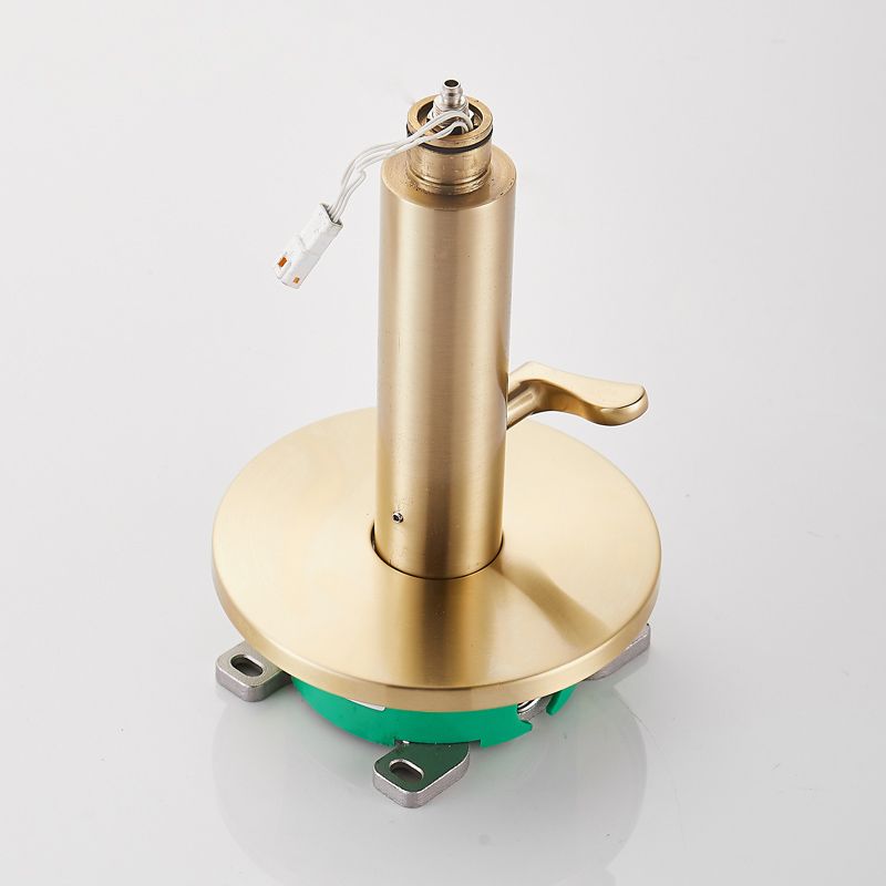 Modern High Arc Bathroom Faucet Floor Mounted Bath Faucet Trim Clearhalo 'Bathroom Remodel & Bathroom Fixtures' 'Bathtub Faucets' 'bathtub_faucets' 'Home Improvement' 'home_improvement' 'home_improvement_bathtub_faucets' 1200x1200_d4f09ee4-a61d-4236-84e1-e504af725a32