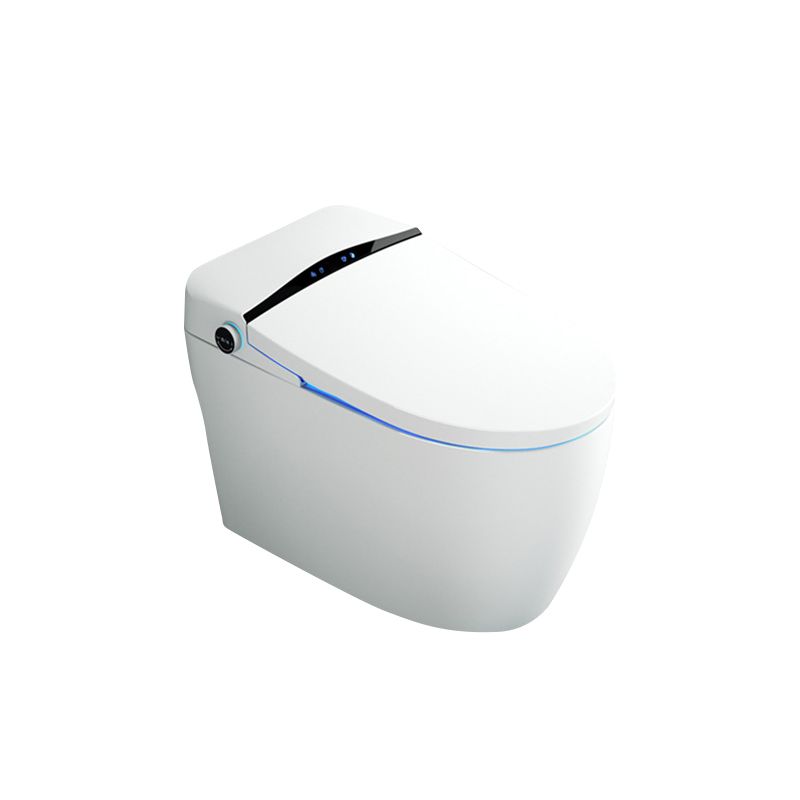 White Elongated Floor Mount Bidet Stain Resistant Floor Standing Bidet with Heated Seat Clearhalo 'Bathroom Remodel & Bathroom Fixtures' 'Bidets' 'Home Improvement' 'home_improvement' 'home_improvement_bidets' 'Toilets & Bidets' 1200x1200_d510e3a8-8905-41e9-9815-cb8d36a0aacb