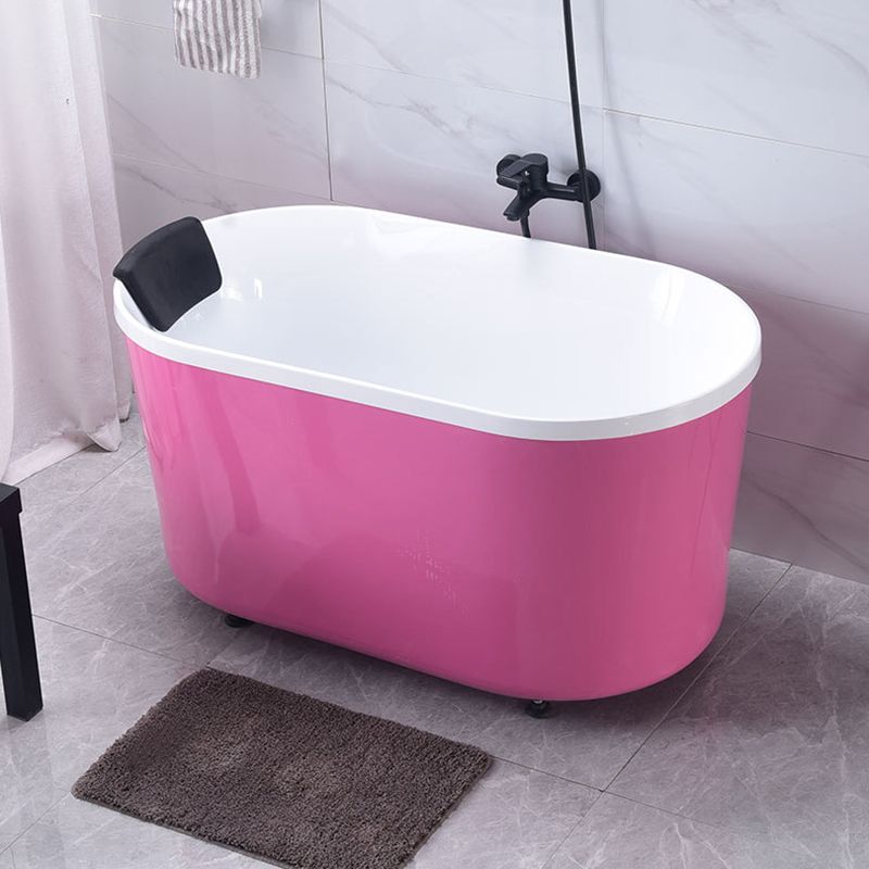 Antique Finish Soaking Bathtub Acrylic Back to Wall Bath Tub (Board not Included) Clearhalo 'Bathroom Remodel & Bathroom Fixtures' 'Bathtubs' 'Home Improvement' 'home_improvement' 'home_improvement_bathtubs' 'Showers & Bathtubs' 1200x1200_d5123d82-a709-4550-b031-12e19a43b7d5