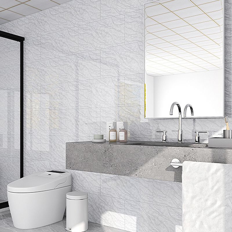 Single Tile Peel and Stick Backsplash Modern Style Bathroom Peel and Stick Backsplash Clearhalo 'Flooring 'Home Improvement' 'home_improvement' 'home_improvement_peel_stick_blacksplash' 'Peel & Stick Backsplash Tile' 'peel_stick_blacksplash' 'Walls & Ceilings' Walls and Ceiling' 1200x1200_d51c28e2-7c4d-4843-86eb-296ff3c03a33