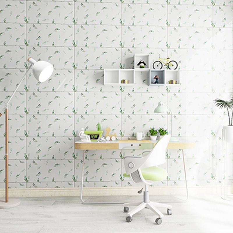 Modern Bathroom Wall Tile Peel and Stick Waterproof Imitation Ceramic Tile Clearhalo 'Flooring 'Home Improvement' 'home_improvement' 'home_improvement_peel_stick_blacksplash' 'Peel & Stick Backsplash Tile' 'peel_stick_blacksplash' 'Walls & Ceilings' Walls and Ceiling' 1200x1200_d527e4cf-87dd-4675-90b2-d7171c5cb889