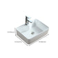 Modern Bathroom Sink Porcelain Rectangular Vessel with Pop-Up Drain Clearhalo 'Bathroom Remodel & Bathroom Fixtures' 'Bathroom Sinks & Faucet Components' 'Bathroom Sinks' 'bathroom_sink' 'Home Improvement' 'home_improvement' 'home_improvement_bathroom_sink' 1200x1200_d528a11b-4457-4c70-bfd1-93baa2c47e0b