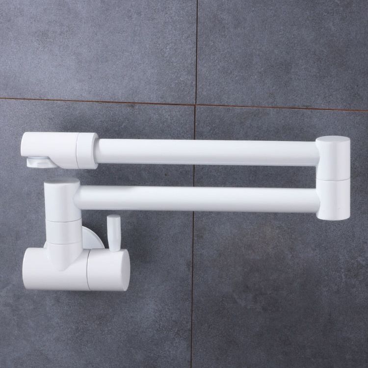 Modern Kitchen Sink Faucet Brass Lever Handles Pot Filler Kitchen Faucet Clearhalo 'Home Improvement' 'home_improvement' 'home_improvement_kitchen_faucets' 'Kitchen Faucets' 'Kitchen Remodel & Kitchen Fixtures' 'Kitchen Sinks & Faucet Components' 'kitchen_faucets' 1200x1200_d53d7022-0985-4648-9555-dbfc271808e8