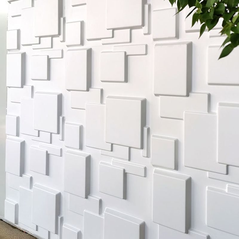 Mosaic Wall Panel Glue Down Waterproof PVC Indoor Wall Panel Clearhalo 'Flooring 'Home Improvement' 'home_improvement' 'home_improvement_wall_paneling' 'Wall Paneling' 'wall_paneling' 'Walls & Ceilings' Walls and Ceiling' 1200x1200_d544a1ca-e238-47a1-bfc2-9ff19363ee80