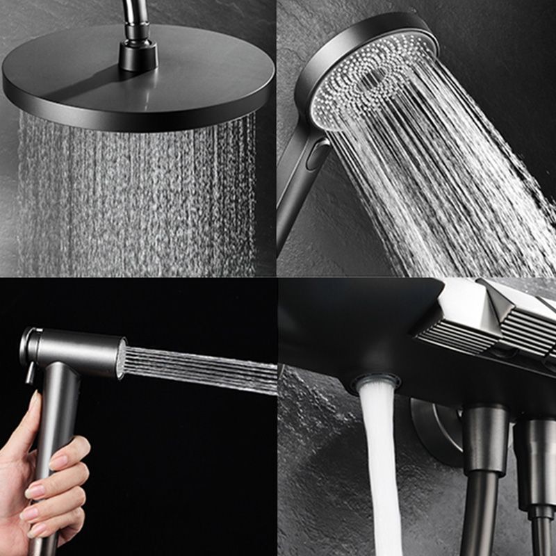 Modern Thermostatic Shower Combo Slide Bar Valve Included Shower System Clearhalo 'Bathroom Remodel & Bathroom Fixtures' 'Home Improvement' 'home_improvement' 'home_improvement_shower_faucets' 'Shower Faucets & Systems' 'shower_faucets' 'Showers & Bathtubs Plumbing' 'Showers & Bathtubs' 1200x1200_d55dae52-dc1a-4f2e-8d1f-e07bf8923ad7