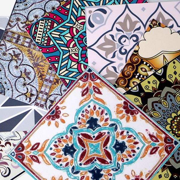 Square Peel & Stick Mosaic Tile PVC Mosaic Tile Wallpaper with Waterproof Clearhalo 'Flooring 'Home Improvement' 'home_improvement' 'home_improvement_peel_stick_blacksplash' 'Peel & Stick Backsplash Tile' 'peel_stick_blacksplash' 'Walls & Ceilings' Walls and Ceiling' 1200x1200_d561a1f0-3b82-414e-acda-e7fcde851870