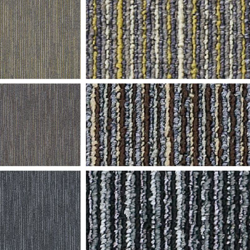 Indoor Level Loop Carpet Tile Dark Color Fade Resistant Loose Lay Carpet Tiles Clearhalo 'Carpet Tiles & Carpet Squares' 'carpet_tiles_carpet_squares' 'Flooring 'Home Improvement' 'home_improvement' 'home_improvement_carpet_tiles_carpet_squares' Walls and Ceiling' 1200x1200_d571799f-1771-40de-bbed-9920be528e75