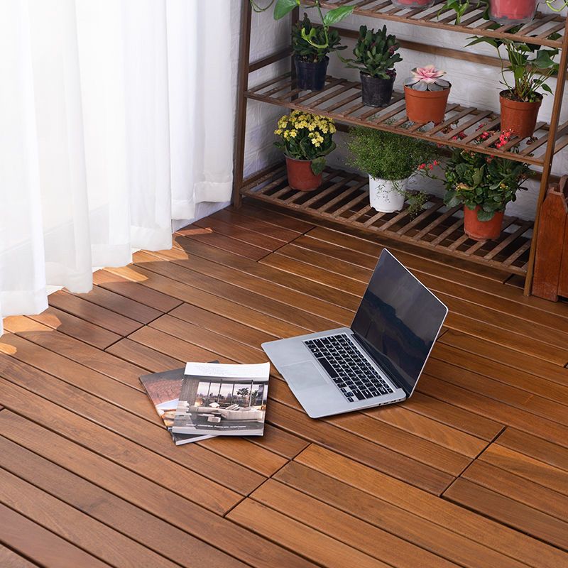 Red Wood Floor Planks Self Adhesive Wood Reclaimed Wooden Planks Clearhalo 'Flooring 'Hardwood Flooring' 'hardwood_flooring' 'Home Improvement' 'home_improvement' 'home_improvement_hardwood_flooring' Walls and Ceiling' 1200x1200_d57f5a2b-98e5-4bbc-bf56-147462e16125
