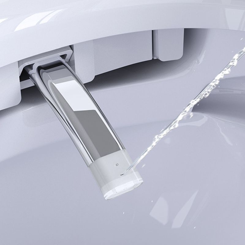 Modern Concealed Tank Toilet Skirted ABS Wall Mount Flush Toilet with Seat Clearhalo 'Bathroom Remodel & Bathroom Fixtures' 'Home Improvement' 'home_improvement' 'home_improvement_toilets' 'Toilets & Bidets' 'Toilets' 1200x1200_d585f65f-d734-4262-93da-eeddf22a229d