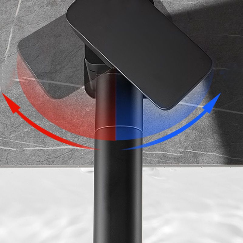 Bathroom Vessel Faucet Lever Handle 1 Hole Vessel Sink Faucet Clearhalo 'Bathroom Remodel & Bathroom Fixtures' 'Bathroom Sink Faucets' 'Bathroom Sinks & Faucet Components' 'bathroom_sink_faucets' 'Home Improvement' 'home_improvement' 'home_improvement_bathroom_sink_faucets' 1200x1200_d59ec7e1-4a70-4931-9c9f-e3c02402e2c0