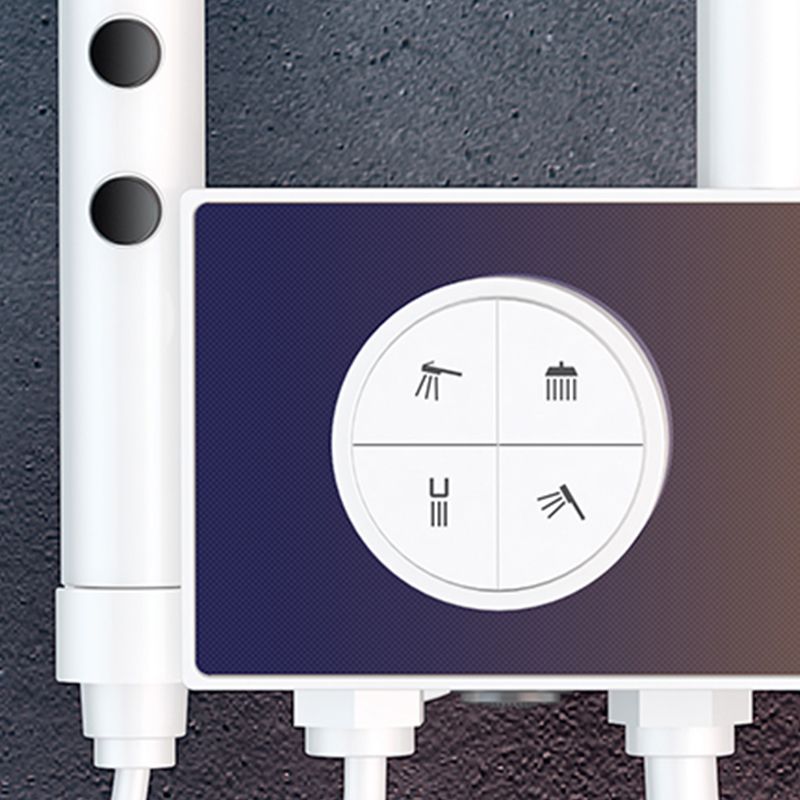 Smart Shower Set Digital Display Shower Ultra-thin Constant Temperature Shower Full Copper Clearhalo 'Bathroom Remodel & Bathroom Fixtures' 'Home Improvement' 'home_improvement' 'home_improvement_shower_faucets' 'Shower Faucets & Systems' 'shower_faucets' 'Showers & Bathtubs Plumbing' 'Showers & Bathtubs' 1200x1200_d5cdd9d7-6594-4fd9-a38d-11dadced8a60