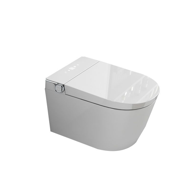 Elongated Wall Mounted Bidet with Heated Seat White 14.09" High Bidet Clearhalo 'Bathroom Remodel & Bathroom Fixtures' 'Bidets' 'Home Improvement' 'home_improvement' 'home_improvement_bidets' 'Toilets & Bidets' 1200x1200_d5fde638-0f2e-4a80-a8c9-bfeb6d56dbc3