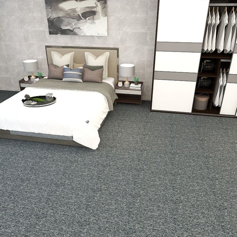 Carpet Tile Fade Resistant Non-Skid Solid Color Self-Stick Carpet Tiles Dining Room Clearhalo 'Carpet Tiles & Carpet Squares' 'carpet_tiles_carpet_squares' 'Flooring 'Home Improvement' 'home_improvement' 'home_improvement_carpet_tiles_carpet_squares' Walls and Ceiling' 1200x1200_d5ffe17e-dc5e-46d8-9d6a-f9554fc1295e