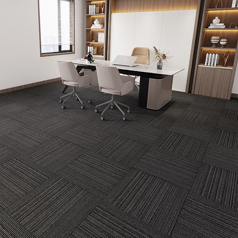 Indoor Carpet Tiles Level Loop Carpet Tiles with Fire Resistant Clearhalo 'Carpet Tiles & Carpet Squares' 'carpet_tiles_carpet_squares' 'Flooring 'Home Improvement' 'home_improvement' 'home_improvement_carpet_tiles_carpet_squares' Walls and Ceiling' 1200x1200_d6036f9a-0ff5-45a1-8cce-769fcbb0db28