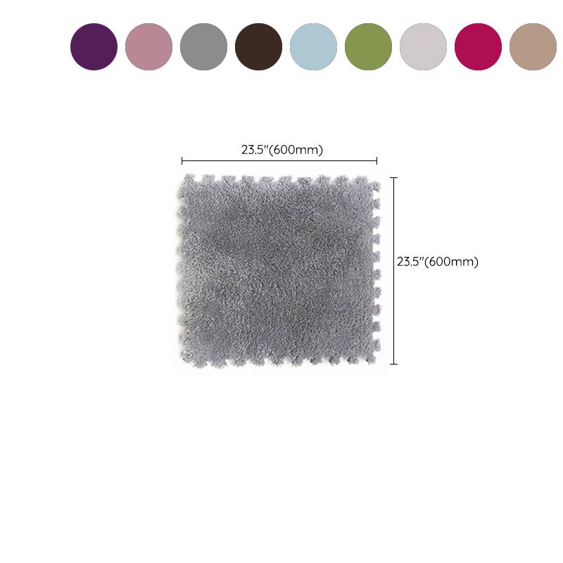 Indoor Carpet Tiles Color Block Interlocking Stain Resistant Carpet Tiles Clearhalo 'Carpet Tiles & Carpet Squares' 'carpet_tiles_carpet_squares' 'Flooring 'Home Improvement' 'home_improvement' 'home_improvement_carpet_tiles_carpet_squares' Walls and Ceiling' 1200x1200_d613d2e6-8447-4375-8379-39d02f3947ff