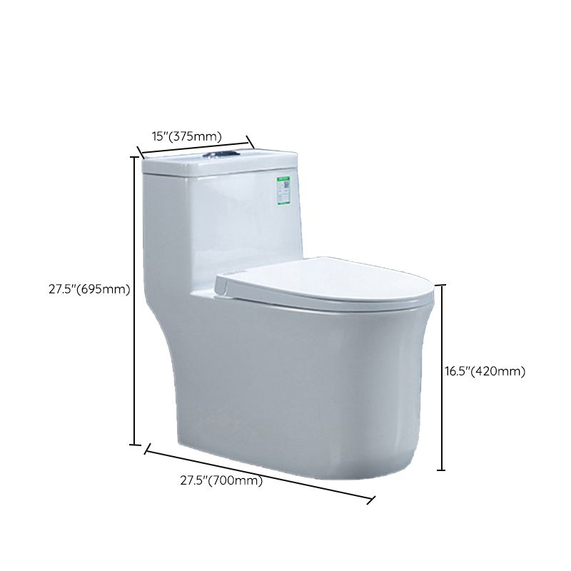 Modern Floor Mount Flush Toilet White Urine Toilet with Slow Close Seat for Bathroom Clearhalo 'Bathroom Remodel & Bathroom Fixtures' 'Home Improvement' 'home_improvement' 'home_improvement_toilets' 'Toilets & Bidets' 'Toilets' 1200x1200_d62e6e36-a354-4709-bf41-22fa9e798135