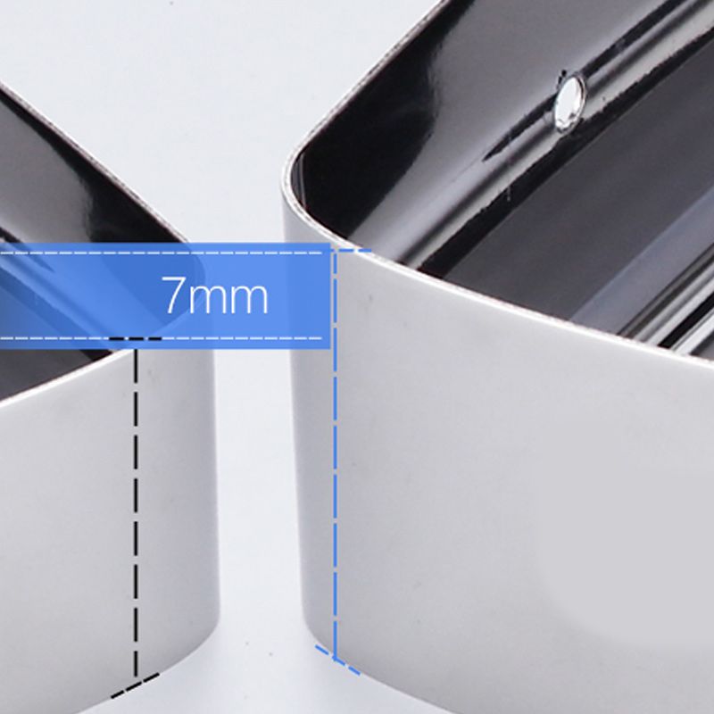 Modern Stainless Steel Bathroom Accessory Set Rectangular & Triangle Bath Shelf Clearhalo 'Bathroom Hardware Sets' 'Bathroom Hardware' 'Bathroom Remodel & Bathroom Fixtures' 'bathroom_hardware_sets' 'Home Improvement' 'home_improvement' 'home_improvement_bathroom_hardware_sets' 1200x1200_d633cc20-038a-4f70-b99d-aa357b50dbac