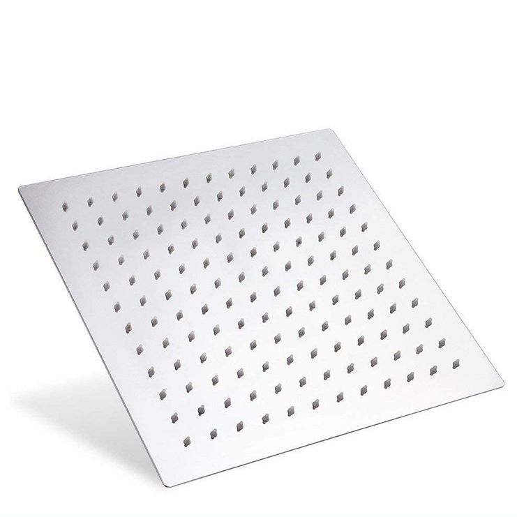 Modern Square Showerhead Wall-Mount Standard Spray Fixed Shower Head Clearhalo 'Bathroom Remodel & Bathroom Fixtures' 'Home Improvement' 'home_improvement' 'home_improvement_shower_heads' 'Shower Heads' 'shower_heads' 'Showers & Bathtubs Plumbing' 'Showers & Bathtubs' 1200x1200_d63ca640-f665-449a-9626-05dc6717d72e