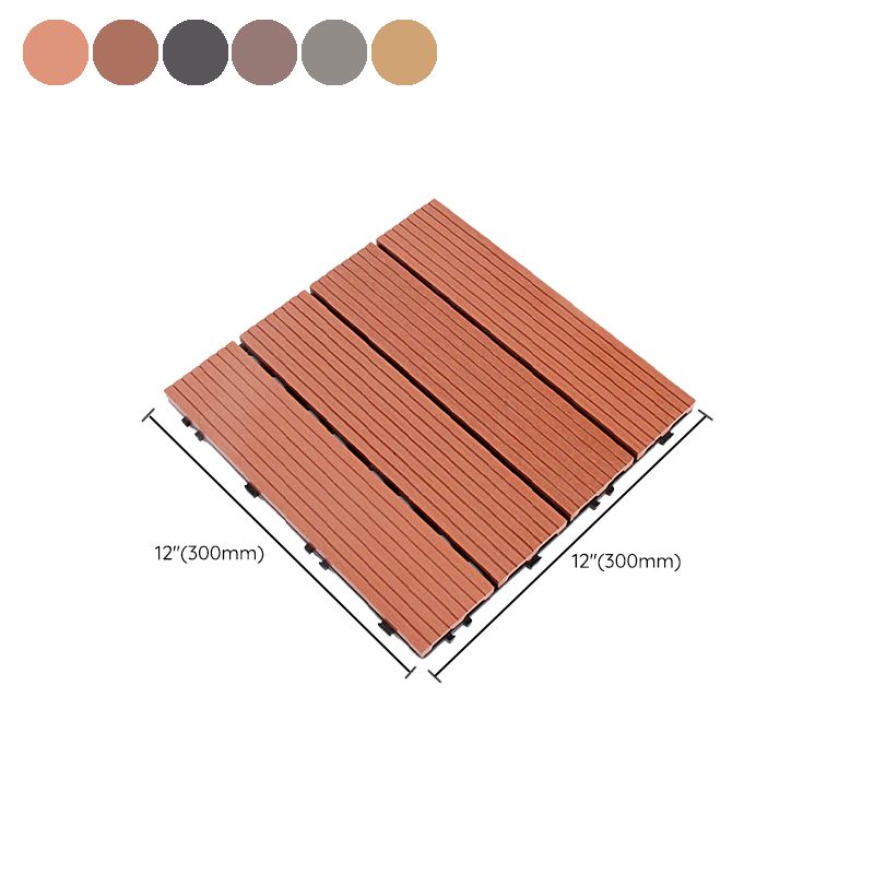 Traditional Flooring Tiles Water Resistant Click-Locking Hardwood Flooring Clearhalo 'Flooring 'Hardwood Flooring' 'hardwood_flooring' 'Home Improvement' 'home_improvement' 'home_improvement_hardwood_flooring' Walls and Ceiling' 1200x1200_d6650165-7f2a-4012-93e0-f5c6f6c57fb7