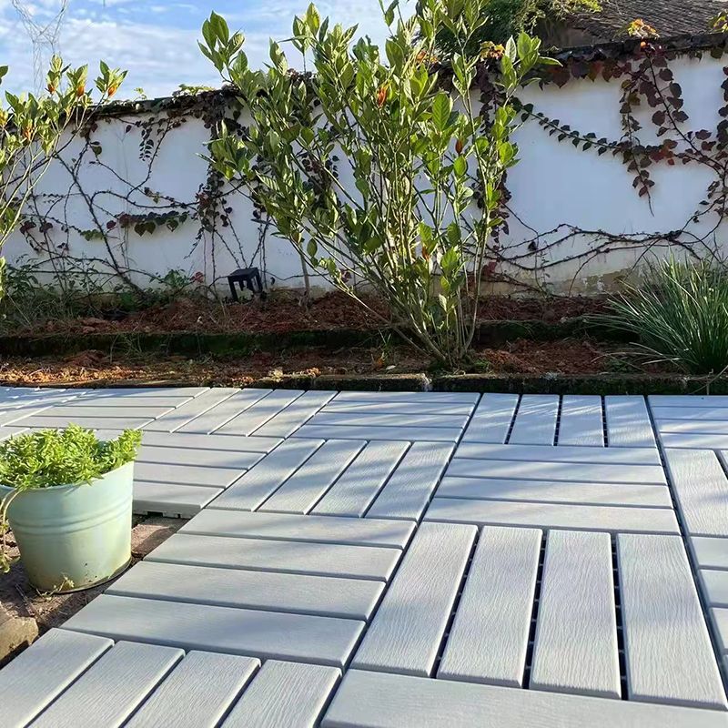 Outdoor Laminate Floor Square Wooden Composite Scratch Resistant Laminate Floor Clearhalo 'Flooring 'Home Improvement' 'home_improvement' 'home_improvement_laminate_flooring' 'Laminate Flooring' 'laminate_flooring' Walls and Ceiling' 1200x1200_d6767865-b982-4a1b-bcaf-c92fbebc72bc