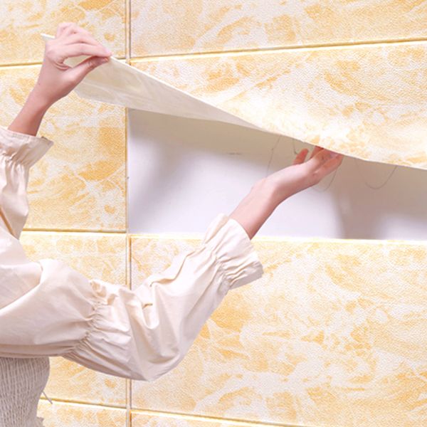 Modern Pearl Wainscoting PVC Foam Wall Access Panel Peel and Stick Wall Tile Clearhalo 'Flooring 'Home Improvement' 'home_improvement' 'home_improvement_wall_paneling' 'Wall Paneling' 'wall_paneling' 'Walls & Ceilings' Walls and Ceiling' 1200x1200_d67ed01e-ec96-4c28-aae0-a7e26740c9ef