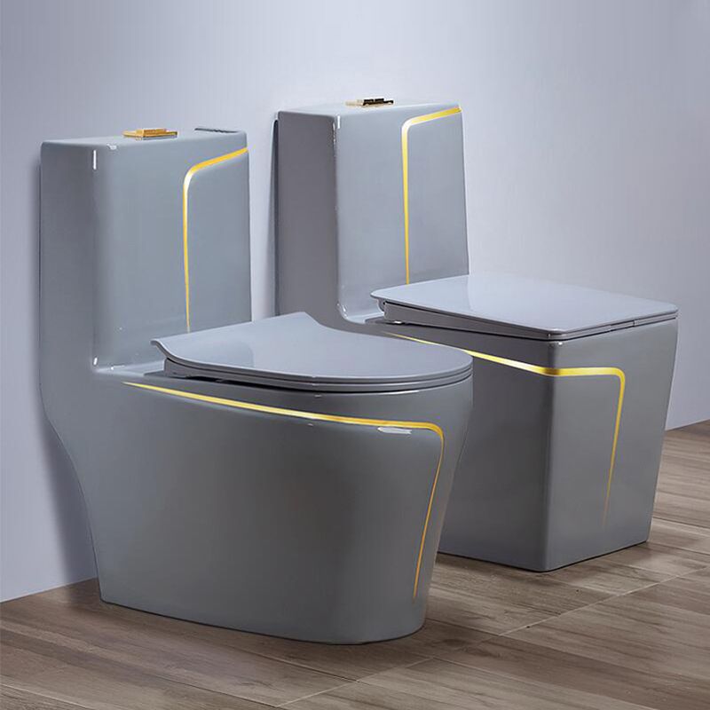Modern Flush Toilet Ceramic Elong One-Piece Toilet with Slow Close Seat Clearhalo 'Bathroom Remodel & Bathroom Fixtures' 'Home Improvement' 'home_improvement' 'home_improvement_toilets' 'Toilets & Bidets' 'Toilets' 1200x1200_d68a41e0-14b0-4b80-ac17-b6d02d988846