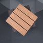 Contemporary Square Wood Tile Wire Brushed Brown Engineered Wood for Patio Garden Clearhalo 'Flooring 'Hardwood Flooring' 'hardwood_flooring' 'Home Improvement' 'home_improvement' 'home_improvement_hardwood_flooring' Walls and Ceiling' 1200x1200_d6e2dd32-4b35-4f85-92b9-58ebdbe66549